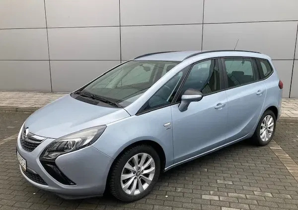 samochody osobowe Opel Zafira cena 37000 przebieg: 114266, rok produkcji 2013 z Katowice